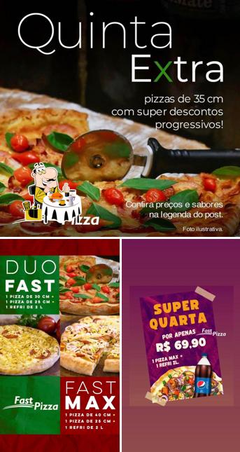 Platos en Fast Pizza