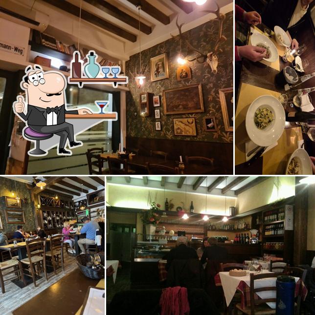Gli interni di Oca Bianca da Ugo - Trattoria