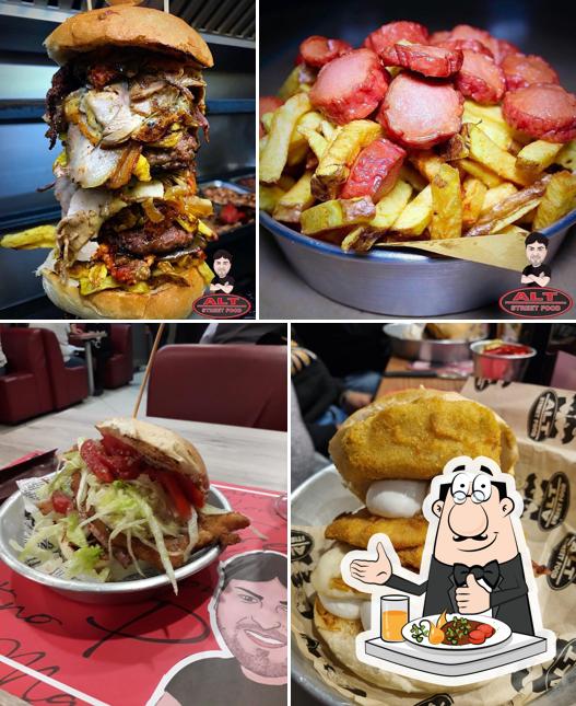 Panino con maiale stirato al Alt Street Food F.lli Iodice