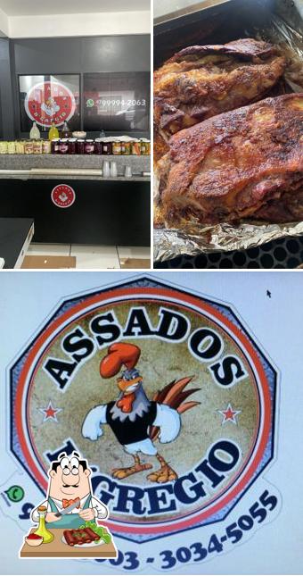Costelas de porco em Assados d'Gregio