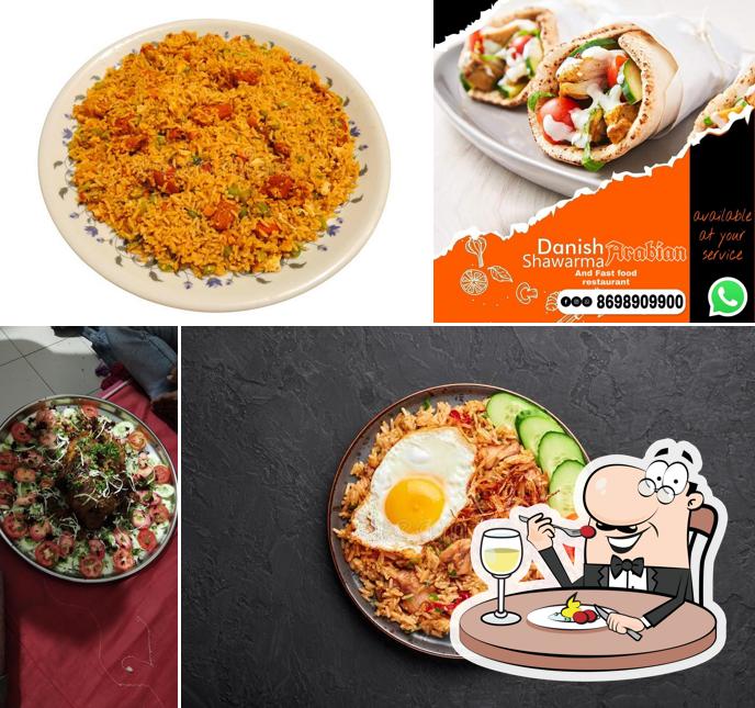 Food at Danish Arabian Shawarma & Fast Food