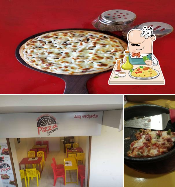 The image of Pizza Lazzaro’s food and interior