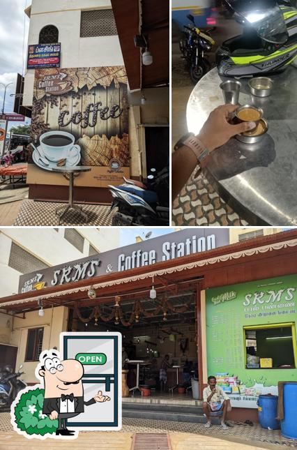The exterior of SRMS Milks Products & Coffee Station