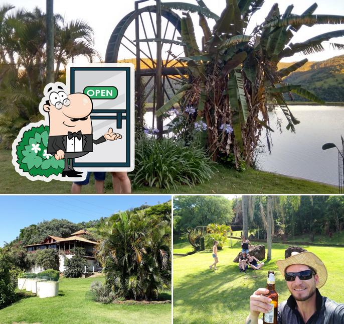 O exterior do Restaurante Calenda