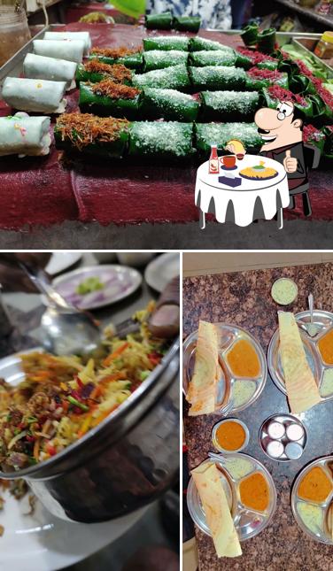 Cheese plate at Shalimar Tea House & Veg Restaurant