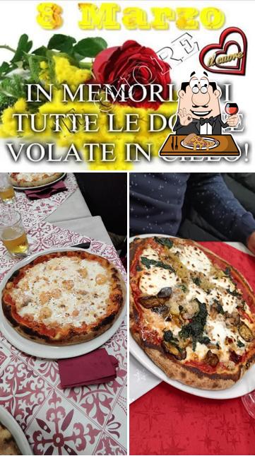 Prenditi una pizza a Pizzeria Infinity con forno a legna e servizio a domicilio a Floridia