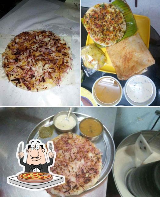 Try out different types of pizza