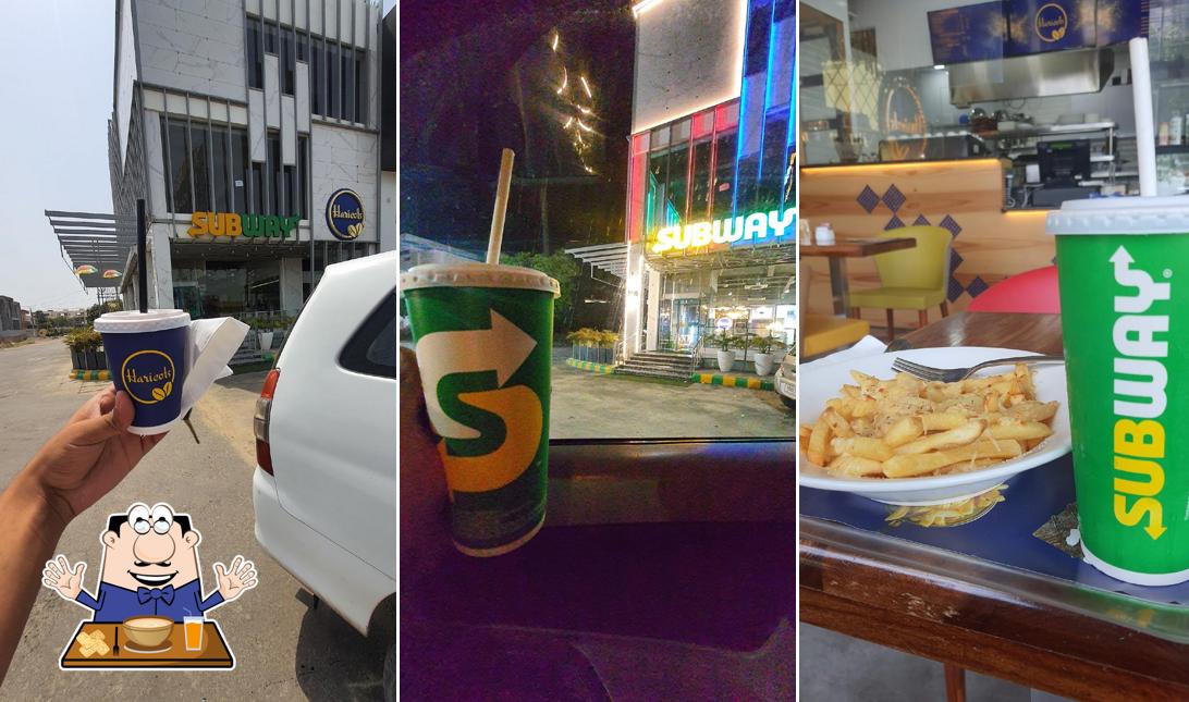 Food at Haricots cafe