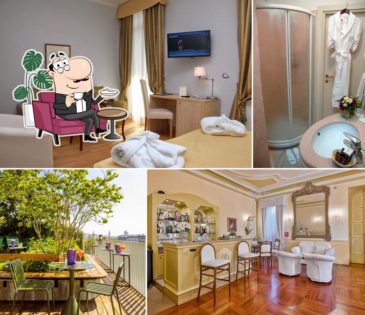 Gli interni di Hotel Paradiso Sanremo