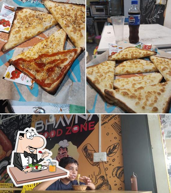 This is the picture depicting food and beverage at BHAVNA FOOD ZONE
