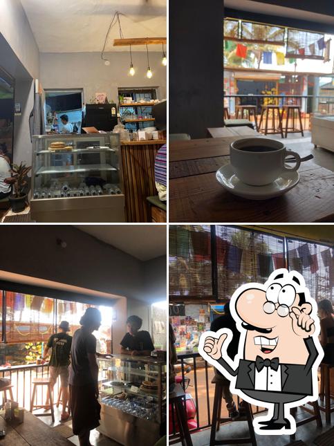 The interior of Cafe 8848