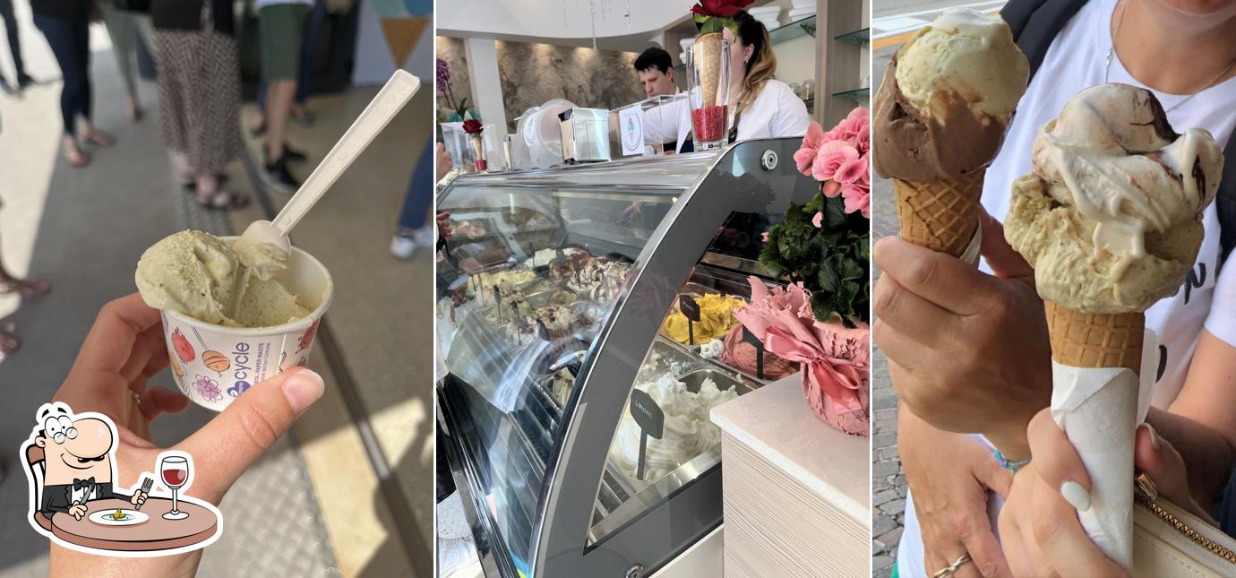 Cibo al Gelateria Simbiosi