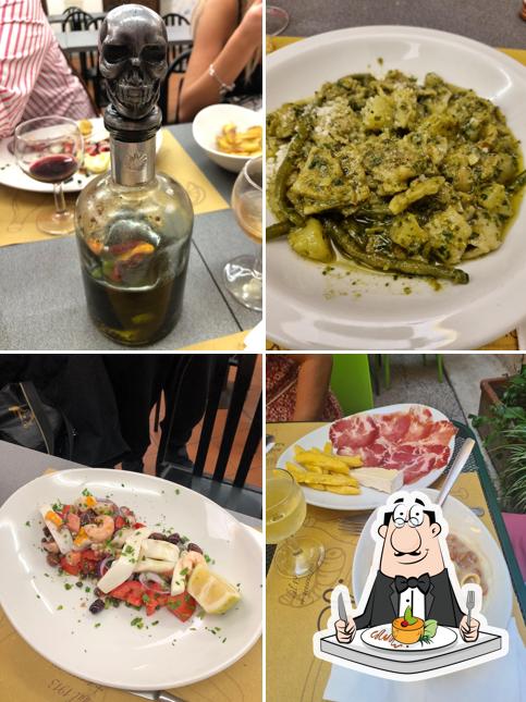 Platti al Ristorante Chiesa