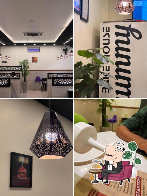 The interior of Yummy Fried Chicken, Kondotty