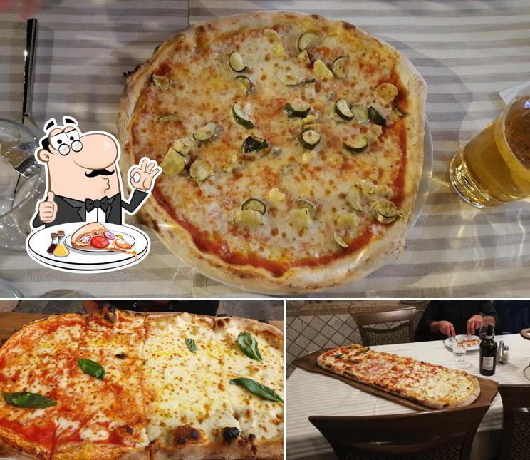 Ordina tra le molte varianti di pizza