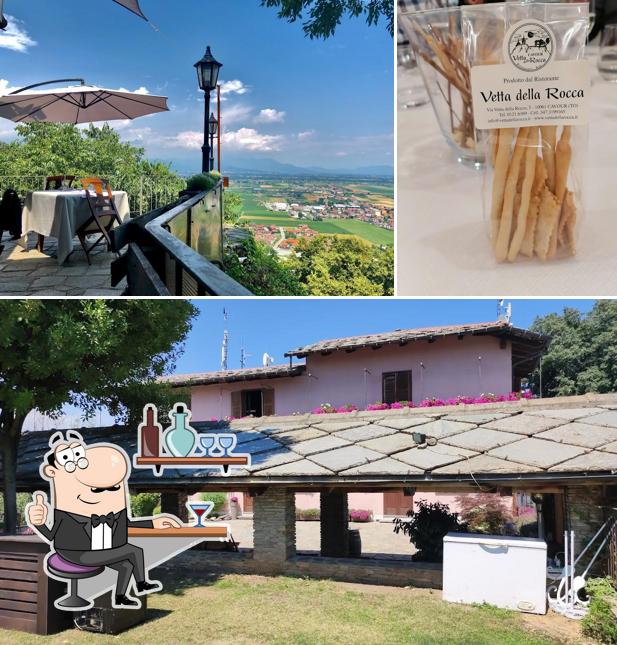 Siediti a un tavolo di Ristorante Vetta Della Rocca