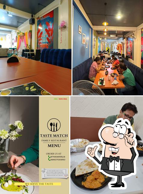 Check out how Taste Match Restaurant looks inside