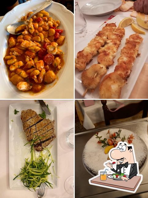 Platti al Trattoria Dei Pescatori