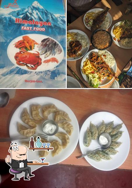 The interior of Himalayan Fast food