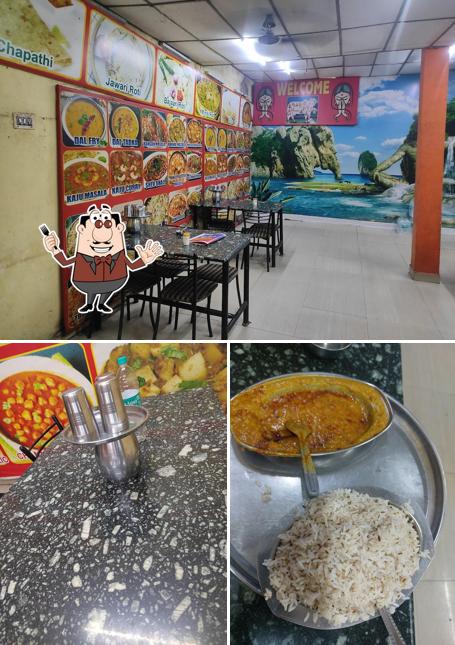 Take a look at the photo depicting food and interior at Amrutsar Punjabi Dhaba