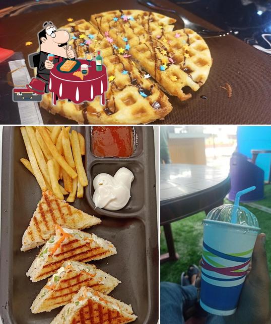 Waffles at Food Society