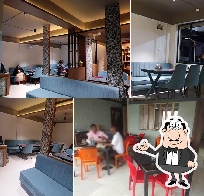 The interior of SHRI POTOBA RESTAURANT