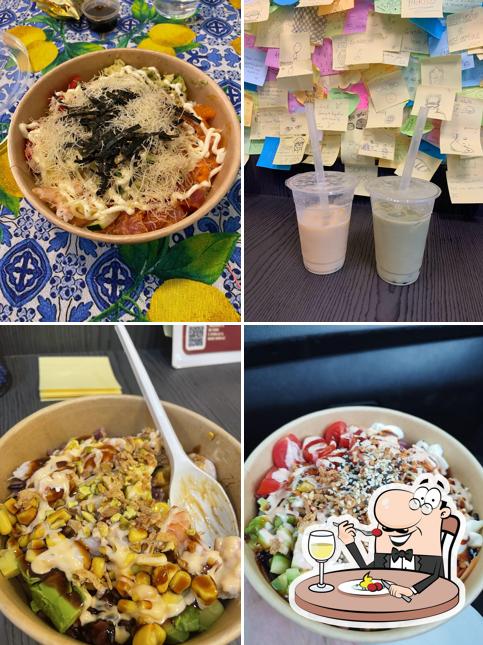 Platti al Yame Tea Poké Grosseto