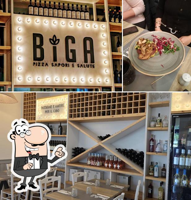 Dai un'occhiata agli interni di BIGA Pizza Sapori e Salute