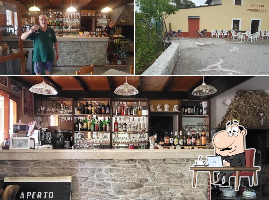 Siediti a un tavolo di Osteria Piangrande