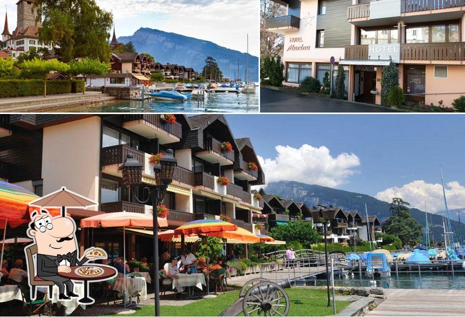 Gli esterni di Hotel Restaurant Seegarten Marina Spiez