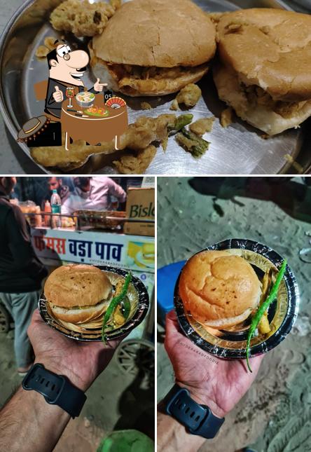 Pulled pork sandwich at Anil Famous Vada Pav