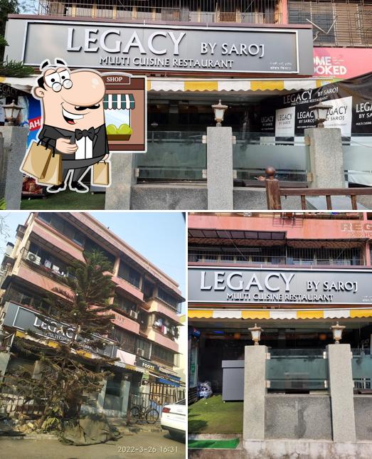 The exterior of LEGACY BY SAROJ