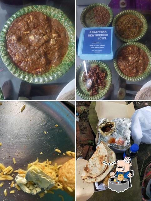 Meals at New Annapurna Suruchi Hotel