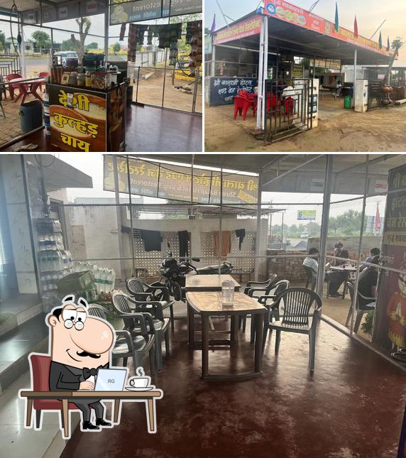 The interior of Shree Balaji Hotel &veg. Restorent