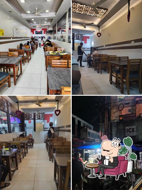 The interior of Statue Restaurant