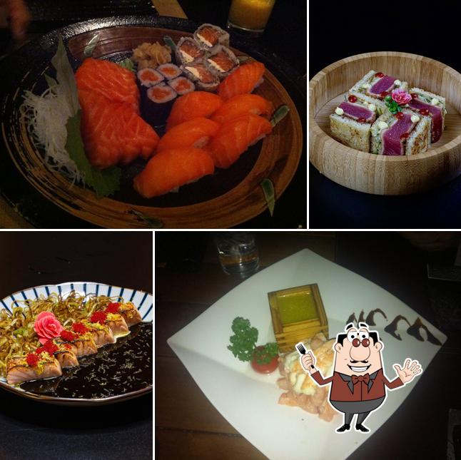 Comida em Haru Cozinha Oriental