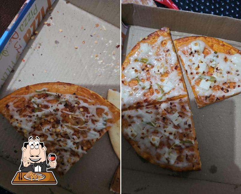 Pick pizza at Pizza Galaxy