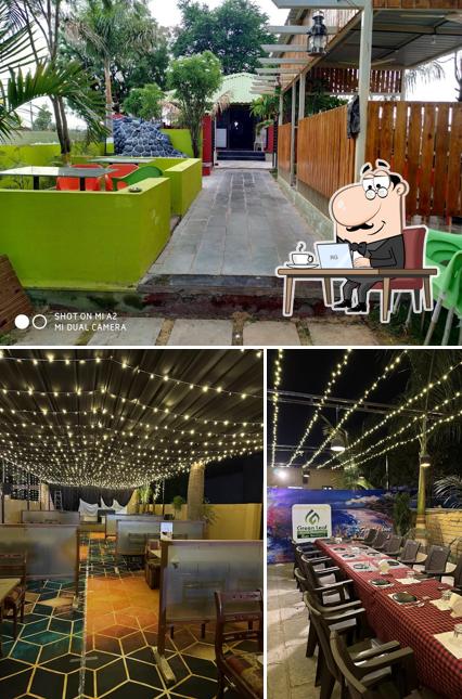 Check out how Hotel Green Leaf Family Restro & Bar looks inside