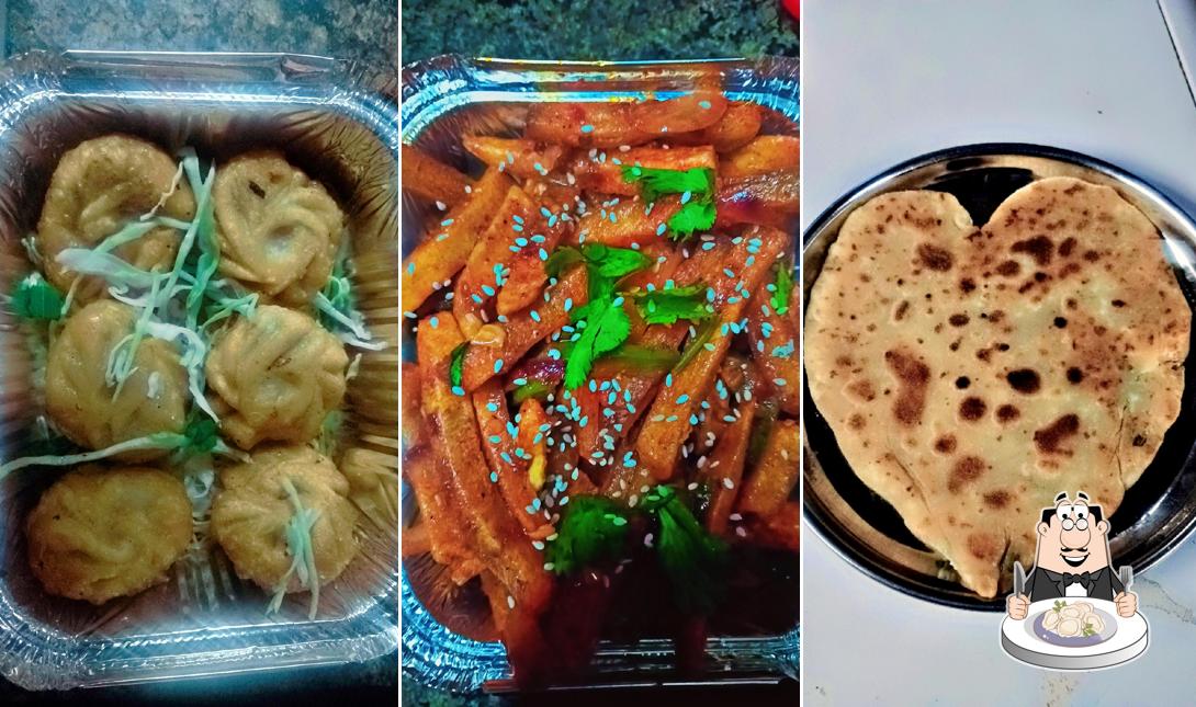 Dumplings at King & Queen cafe