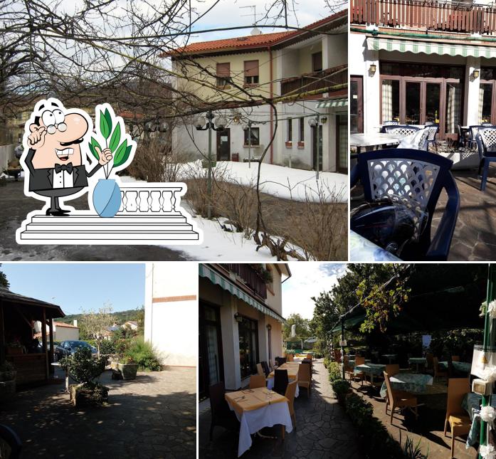 L'area esterna è una caratteristica importante di Ristorante Locanda Mario