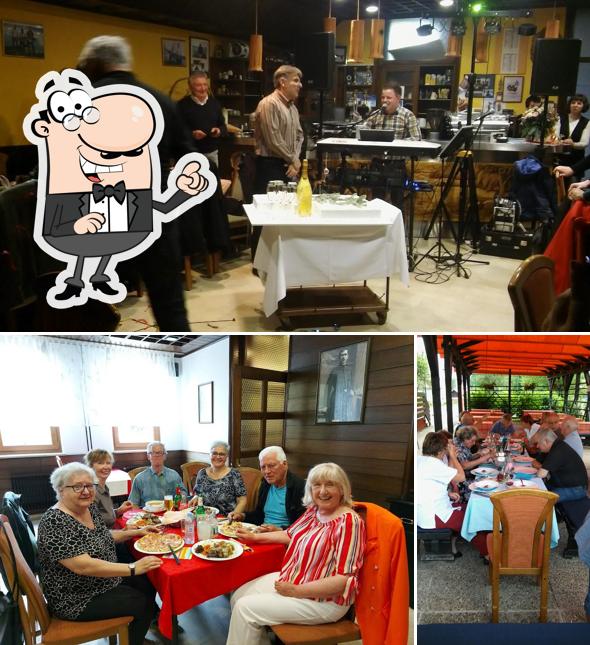 Gli interni di Pension Gostilna Jezero - Tušek