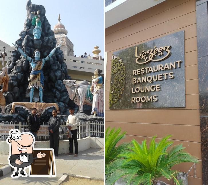 The outside part is an important feature of Hotel Lazeez