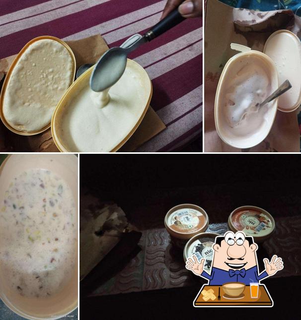 Clam chowder at NIC Ice Creams
