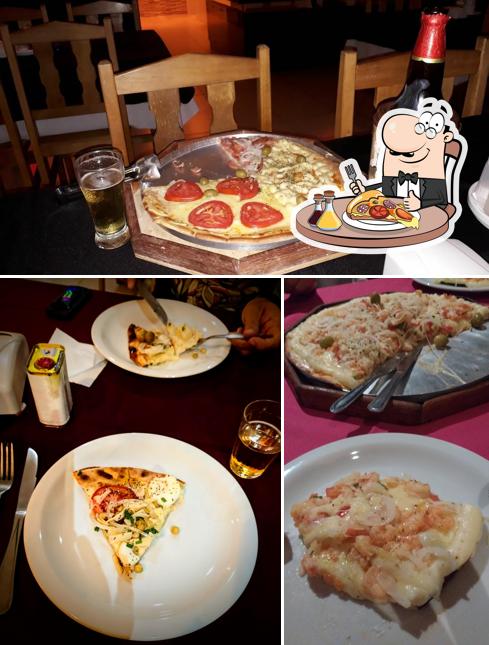Escolha pizza no O Forno