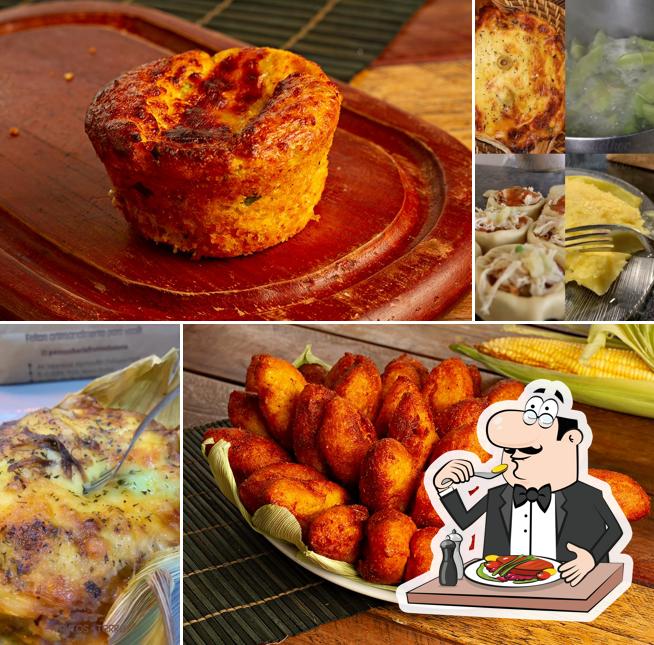 Comida em Frutos da Terra Pamonharia