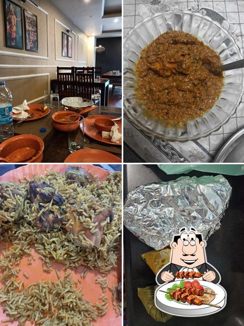 Food at Baba Chicken