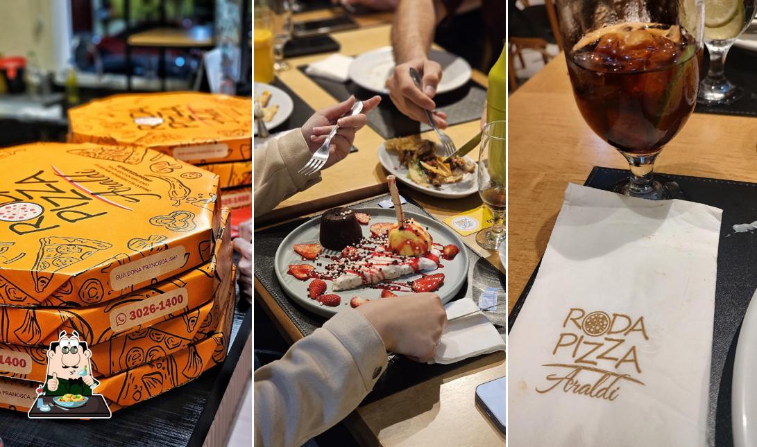 Comida em Roda Pizza Araldi Pizzaria Rodízio