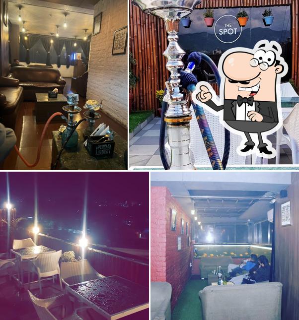 The interior of The SPOT cafe & lounge