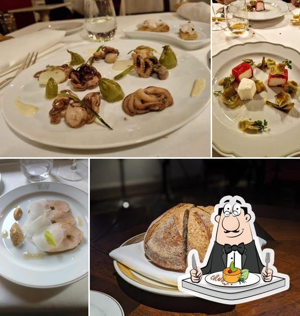 Cibo al Ristorante Del Cambio