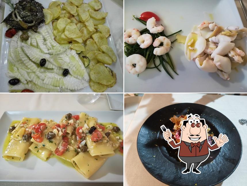 Platti al Ristorante Chalet L'Ancora